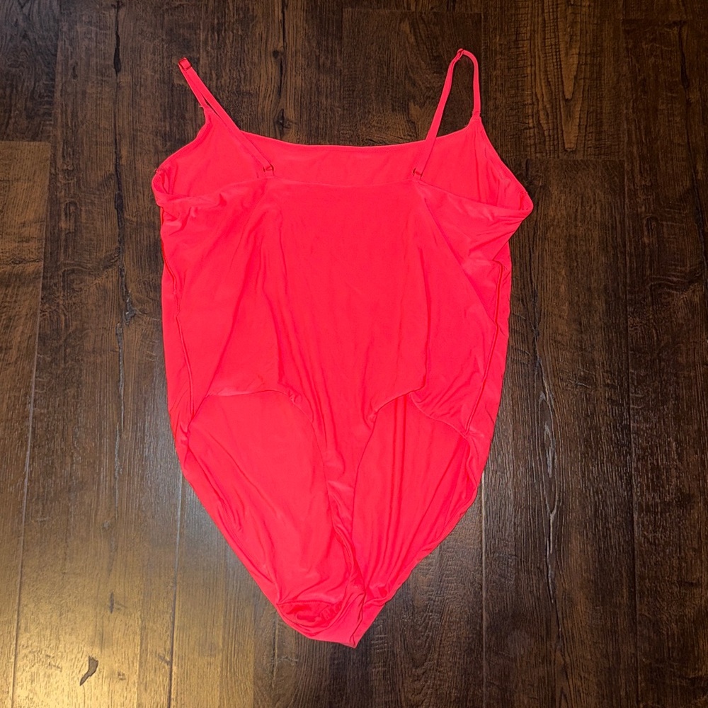 Aerie Bright Pink Bodysuit - Picture 3 of 3